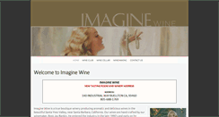 Desktop Screenshot of imaginewine.com